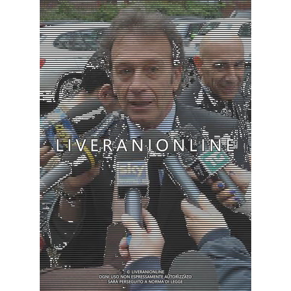 MILANO 20/4/2012 VIA ROSELLINI, 4 RIUNIONE LEGA CALCIO SERIE A NELLA FOTO MASSIMO CELLINO PRESIDENTE CAGLIARI CALCIO FOTO ROMANO/AG ALDO LIVERANI