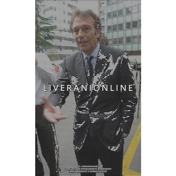 MILANO 20/4/2012 VIA ROSELLINI, 4 RIUNIONE LEGA CALCIO SERIE A NELLA FOTO MASSIMO CELLINO PRESIDENTE CAGLIARI CALCIO FOTO ROMANO/AG ALDO LIVERANI