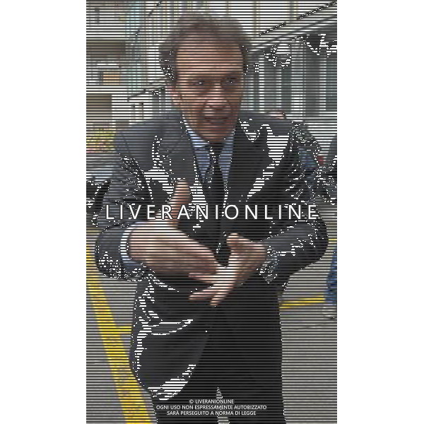 MILANO 20/4/2012 VIA ROSELLINI, 4 RIUNIONE LEGA CALCIO SERIE A NELLA FOTO MASSIMO CELLINO PRESIDENTE CAGLIARI CALCIO FOTO ROMANO/AG ALDO LIVERANI