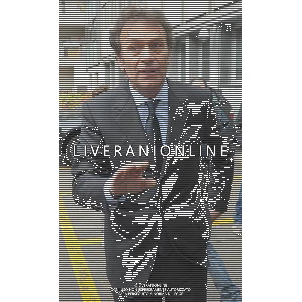 MILANO 20/4/2012 VIA ROSELLINI, 4 RIUNIONE LEGA CALCIO SERIE A NELLA FOTO MASSIMO CELLINO PRESIDENTE CAGLIARI CALCIO FOTO ROMANO/AG ALDO LIVERANI