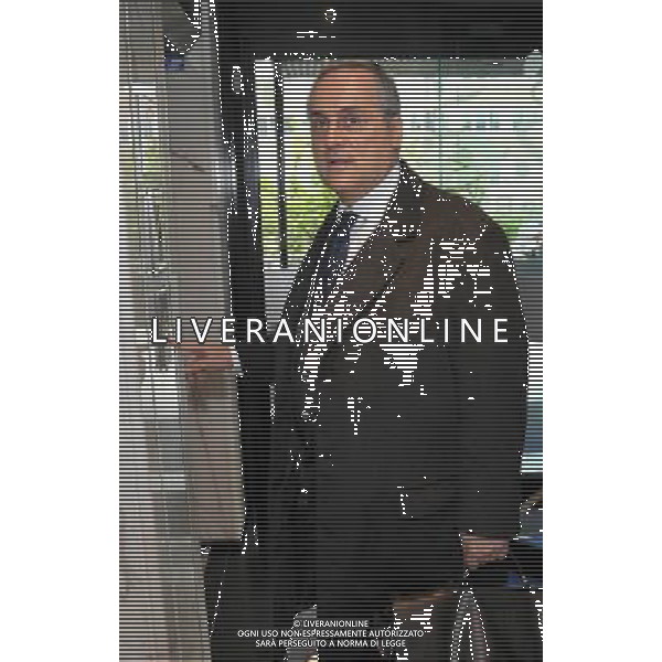 MILANO 20/4/2012 VIA ROSELLINI, 4 RIUNIONE LEGA CALCIO SERIE A NELLA FOTO MASSIMO LOTITO PRESIDENTE LAZIO CALCIO FOTO ROMANO/AG ALDO LIVERANI