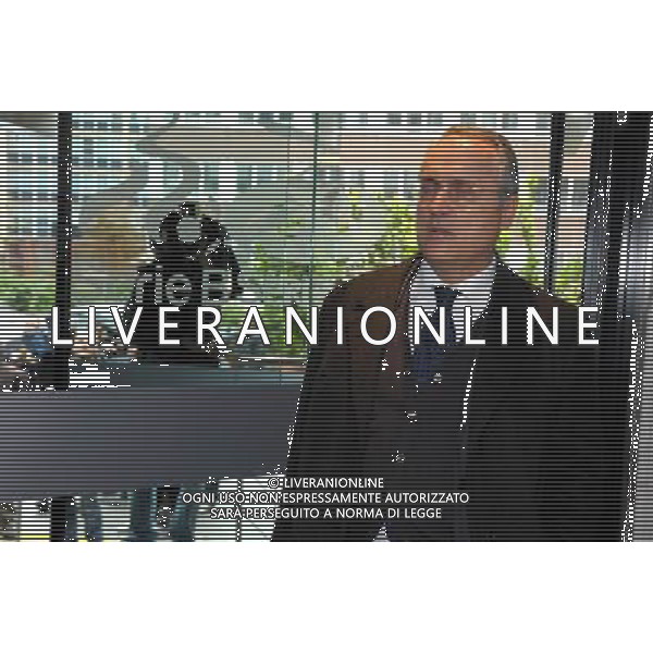 MILANO 20/4/2012 VIA ROSELLINI, 4 RIUNIONE LEGA CALCIO SERIE A NELLA FOTO MASSIMO LOTITO PRESIDENTE LAZIO CALCIO FOTO ROMANO/AG ALDO LIVERANI