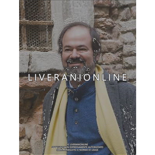VENICE, ITALY - APRIL 21: Writer Santino Alexian Spinelli poses for a portrait during \'Incroci di Civilta\', the Venice Literaly Festival on April 21, 2012 in Venice, Italy. VENEZIA FESTIVAL LETTERARIO ©PHOTOSHOT/AG ALDO LIVERANI SAS ITALY ONLY -