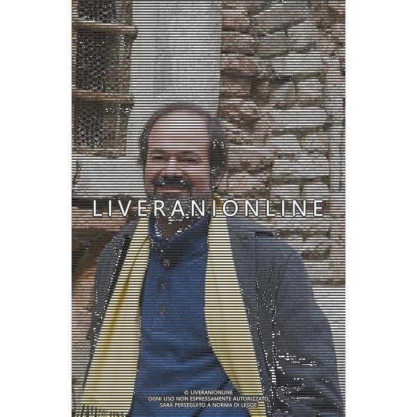 VENICE, ITALY - APRIL 21: Writer Santino Alexian Spinelli poses for a portrait during \'Incroci di Civilta\', the Venice Literaly Festival on April 21, 2012 in Venice, Italy. VENEZIA FESTIVAL LETTERARIO ©PHOTOSHOT/AG ALDO LIVERANI SAS ITALY ONLY -