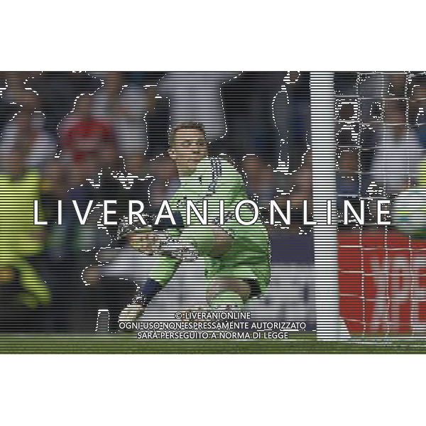 Real Madrid\'s Cristiano Ronaldo goal during Champions League match on april 25th 2012. Photo: Cesar Cebolla / ALFAQUI AG ALDO LIVERANI S A S ONLY ITALY