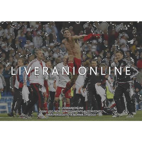 Madrid (25/04/2012).- Estadio Santiago Bernabeu. UEFA Champions League. Real Madrid-Bayern Munchen. Mario Gomez. Photo: Alex Cid-Fuentes / ALFAQUI /AGENZIA ALDO LIVERANI SAS - ITALY ONLY -