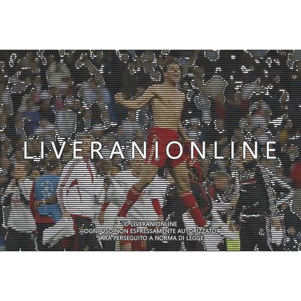 Madrid (25/04/2012).- Estadio Santiago Bernabeu. UEFA Champions League. Real Madrid-Bayern Munchen. Mario Gomez. Photo: Alex Cid-Fuentes / ALFAQUI /AGENZIA ALDO LIVERANI SAS - ITALY ONLY -