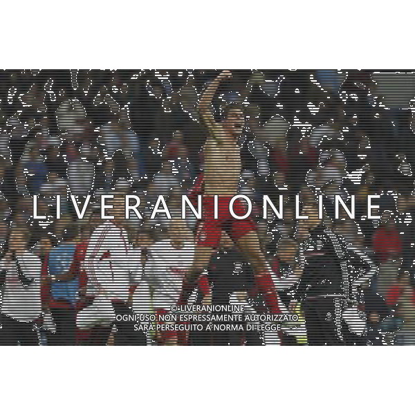 Madrid (25/04/2012).- Estadio Santiago Bernabeu. UEFA Champions League. Real Madrid-Bayern Munchen. Mario Gomez. Photo: Alex Cid-Fuentes / ALFAQUI /AGENZIA ALDO LIVERANI SAS - ITALY ONLY -