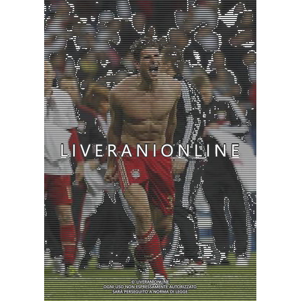 Madrid (25/04/2012).- Estadio Santiago Bernabeu. UEFA Champions League. Real Madrid-Bayern Munchen. Mario Gomez. Photo: Alex Cid-Fuentes / ALFAQUI /AGENZIA ALDO LIVERANI SAS - ITALY ONLY -