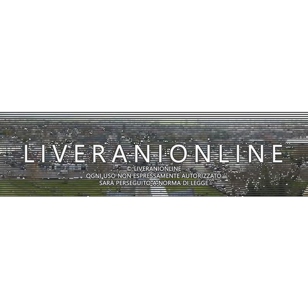 The High Street, Soham, Cambridgeshire,UK. Seen from the top of St Andrews Church tower. Date: 20.04.2012 AG ALDO LIVERANI S A S ONLY ITALY