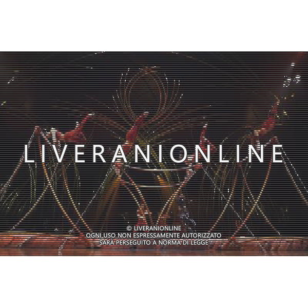 (120426) -- MONTREAL (CANADA), April 26, 2012 () -- Cirque du Soleil\'s performers attend its latest production Amaluna in Montreal, Canada, on April 24, 2012. After several months\' rehearsal, Canada\'s Cirque du Soleil started its tour of its latest Amaluna, adapted from Greek myth and Shakespeare\'s works, in Montreal, Toronto and Vancouver. (/Andrew Soong) (lr) ©photoshot/AGENZIA ALDO LIVERANI SAS - ITALY ONLY - Gli artisti del Cirque du Soleil ha iniziato la sua tournee del suo ultimo spettacolo Amaluna, tratto dal mito greco e le opere di Shakespeare, a Montreal, Toronto e Vancouver (CANADA), 26 aprile 2012