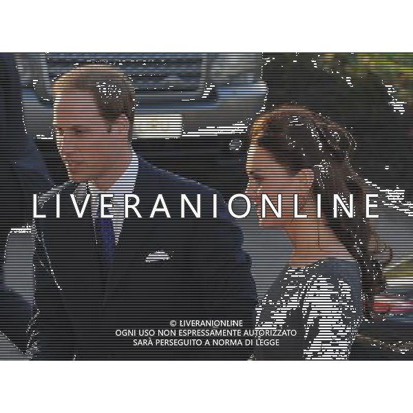  The Duke and Duchess of Cambridge arriving at the Imperial War Museum, London, on Thursday April 26, 2012. ©PHOTOSHOT/AG ALDO LIVERANI SAS - ITALY ONLY