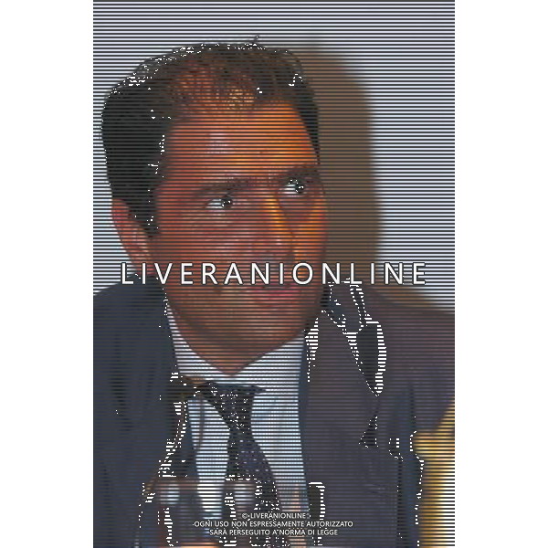 Milano Lega Calcio 28/06/2004 Conferenza Stampa Presentazione Supercoppa Tim 2004 nella foto Marco De Benedetti foto gigi arcaini/agenzia aldo liverani