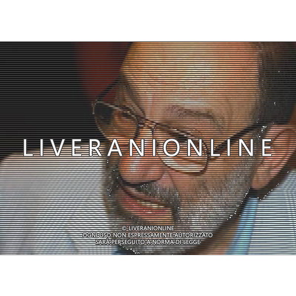 MILANO 28/06/04 -TEATRO DAL VERME- NELLA FOTO: ECO UMBERTO AL TEATRO DAL VERME PH: STEFANO CAPRA/AG. ALDO LIVERANI