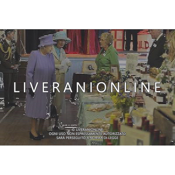 The Queen and the Duke of Edinburgh arrive Crewkerne Town Hall for the second stop of their Somerset tour which is part of her Diamond Jubilee Tour of the UK. /PHOTOSHOT/ALDO LIVERANI SAS . ITALY ONLY -