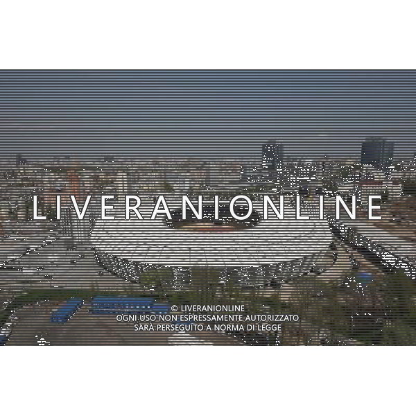 KIJOW 27.04.2012 STADION OLIMPIJSKI W KIJOWIE --- OLYMPIC STADIUM IN KIEV STADION PANORAMA --- STADIUM PANORAMA FOT. PIOTR KUCZA --- Newspix.pl AG ALDO LIVERANI S A S ONLY ITALY *** Local Caption *** www.newspix.pl mail us: info@newspix.pl call us: 0048 022 23 22 222 --- Polish Picture Agency by Ringier Axel Springer Poland