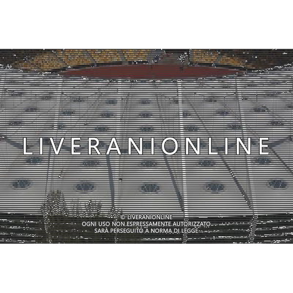 KIJOW 27.04.2012 STADION OLIMPIJSKI W KIJOWIE --- OLYMPIC STADIUM IN KIEV STADION DACH --- STADIUM ROOF FOT. PIOTR KUCZA --- Newspix.pl AG ALDO LIVERANI S A S ONLY ITALY *** Local Caption *** www.newspix.pl mail us: info@newspix.pl call us: 0048 022 23 22 222 --- Polish Picture Agency by Ringier Axel Springer Poland