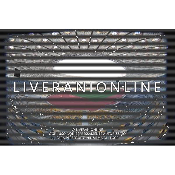 KIJOW 27.04.2012 STADION OLIMPIJSKI W KIJOWIE --- OLYMPIC STADIUM IN KIEV STADION TRYBUNY --- STADIUM STANDS FOT. PIOTR KUCZA --- Newspix.pl AG ALDO LIVERANI S A S ONLY ITALY *** Local Caption *** www.newspix.pl mail us: info@newspix.pl call us: 0048 022 23 22 222 --- Polish Picture Agency by Ringier Axel Springer Poland