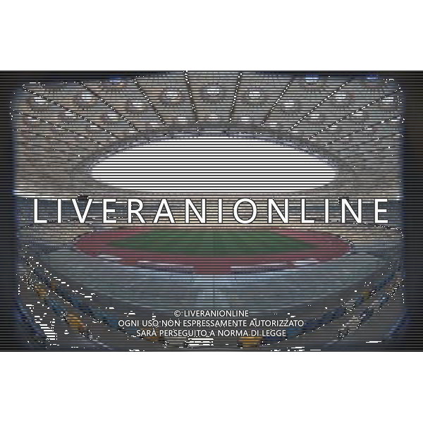 KIJOW 27.04.2012 STADION OLIMPIJSKI W KIJOWIE --- OLYMPIC STADIUM IN KIEV STADION TRYBUNY --- STADIUM STANDS FOT. PIOTR KUCZA --- Newspix.pl AG ALDO LIVERANI S A S ONLY ITALY *** Local Caption *** www.newspix.pl mail us: info@newspix.pl call us: 0048 022 23 22 222 --- Polish Picture Agency by Ringier Axel Springer Poland