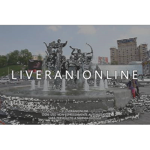 KIJOW 27.04.2012 KIJOW - MIASTO GOSPODARZ UEFA EURO 2012 --- KIEV - THE HOST CITY FOR UEFA EURO 2012 PLAC NIEZALEZNOSCI --- MAIDAN NEZALEZHNOSTI --- INDEPENDENCE SQUARE FOT. PIOTR KUCZA --- Newspix.pl AG ALDO LIVERANI S A S ONLY ITALY *** Local Caption *** www.newspix.pl mail us: info@newspix.pl call us: 0048 022 23 22 222 --- Polish Picture Agency by Ringier Axel Springer Poland