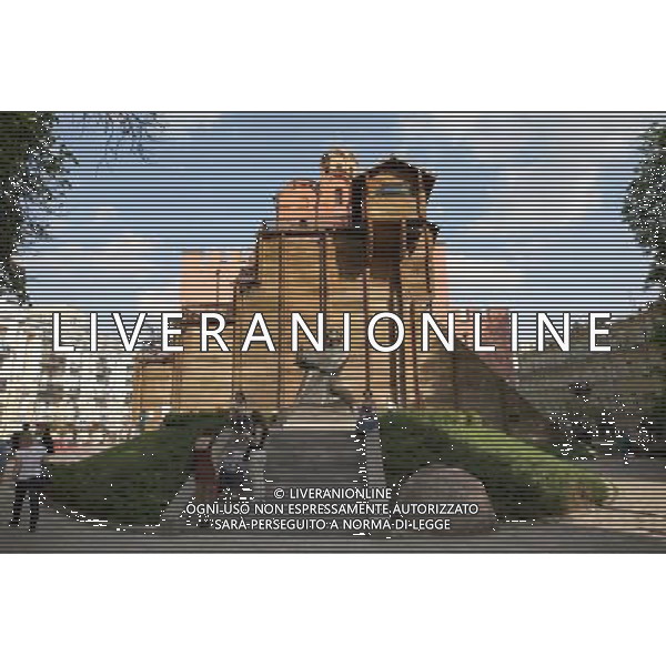 KIJOW 27.04.2012 KIJOW - MIASTO GOSPODARZ UEFA EURO 2012 --- KIEV - THE HOST CITY FOR UEFA EURO 2012 ZLOTA BRAMA --- GOLDEN GATE FOT. PIOTR KUCZA --- Newspix.pl AG ALDO LIVERANI S A S ONLY ITALY *** Local Caption *** www.newspix.pl mail us: info@newspix.pl call us: 0048 022 23 22 222 --- Polish Picture Agency by Ringier Axel Springer Poland