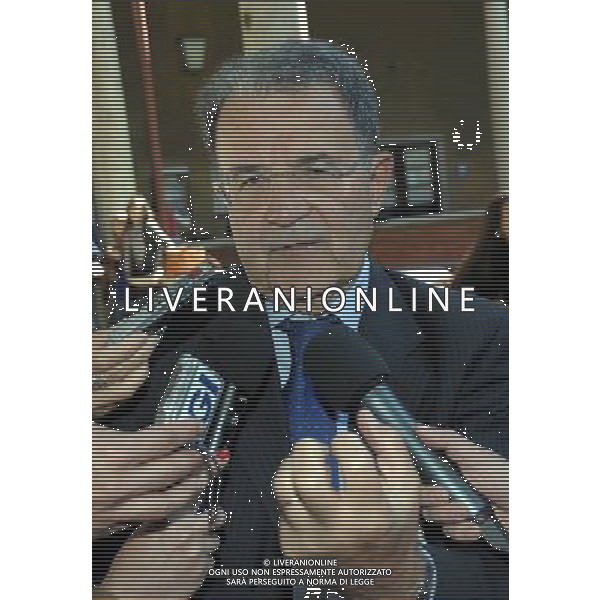 MILANO 7/5/2012 UNIVERSITA\' CATTOLICA DEL SACRO CUORE. LARGO GEMELLI, 1 INCONTRO SUL TEMA: \'ECONOMIA OLTRE LA CRISI. RIFLESSIONI SUL LIBERALISMO SOCIALE\' NELLA FOTO ROMANO PRODI FOTO ROMANO/AG ALDO LIVERANI