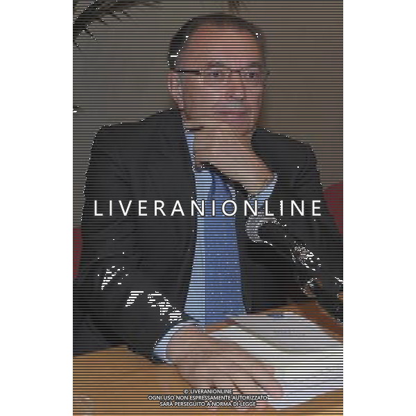 MILANO 7/5/2012 UNIVERSITA\' CATTOLICA DEL SACRO CUORE. LARGO GEMELLI, 1 INCONTRO SUL TEMA: \'ECONOMIA OLTRE LA CRISI. RIFLESSIONI SUL LIBERALISMO SOCIALE\' NELLA FOTO GIORGIO SQUINZI FOTO ROMANO/AG ALDO LIVERANI