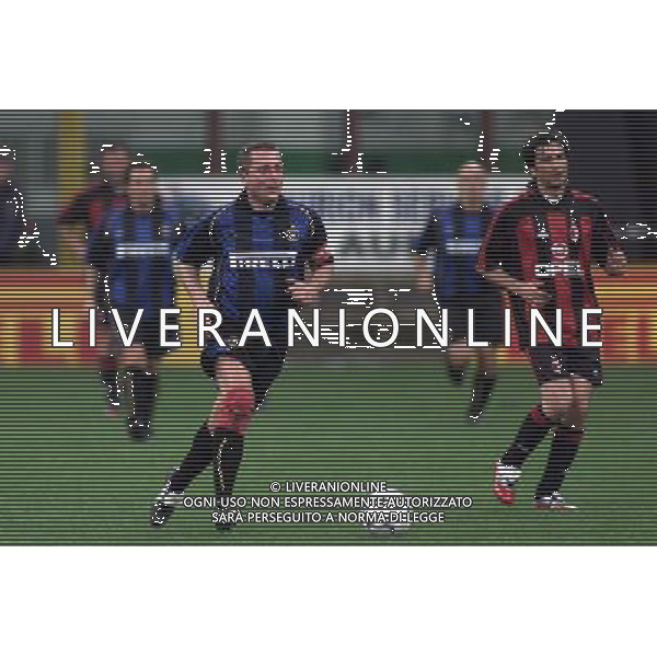 MILANO, 26-05-02 DFP/MARCO LUSSOSO 7 DERBY DEL CUORE NELLA FOTO: PAOLO BONOLIS AG ALDO LIVERANI S A S 