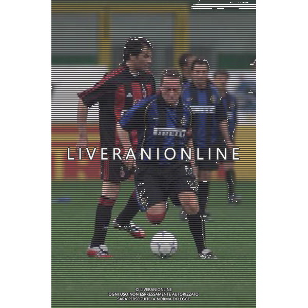 MILANO, 26-05-02 DFP/MARCO LUSSOSO 7 DERBY DEL CUORE NELLA FOTO: PAOLO BONOLIS AG ALDO LIVERANI S A S 