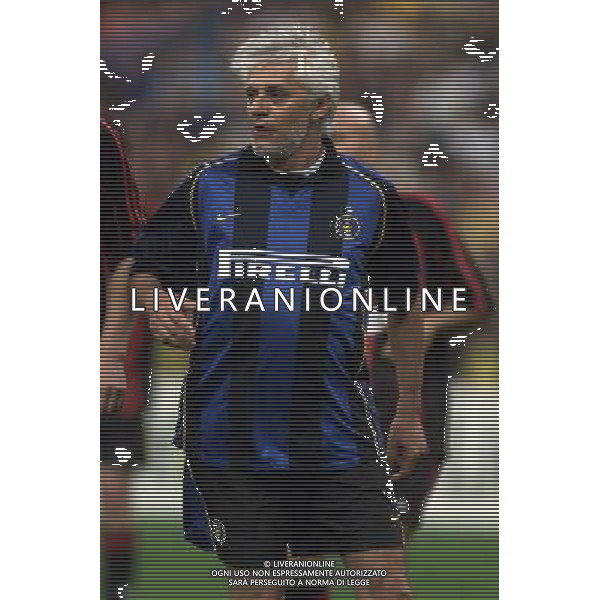 MILANO, 26-05-02 DFP/MARCO LUSSOSO 7 DERBY DEL CUORE NELLA FOTO: FRANCO OPPINI AG ALDO LIVERANI S A S 
