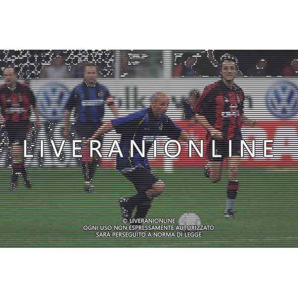 MILANO, 26-05-02 DFP/MARCO LUSSOSO 7ç DERBY DEL CUORE NELLA FOTO: ALDO CATALDO BAGAGLIO AG ALDO LIVERANI S A S 