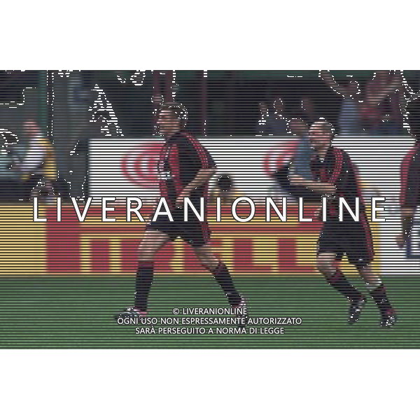 MILANO, 26-05-02 DFP/MARCO LUSSOSO 7ç DERBY DEL CUORE NELLA FOTO: EZIO GREGGIO AG ALDO LIVERANI S A S 