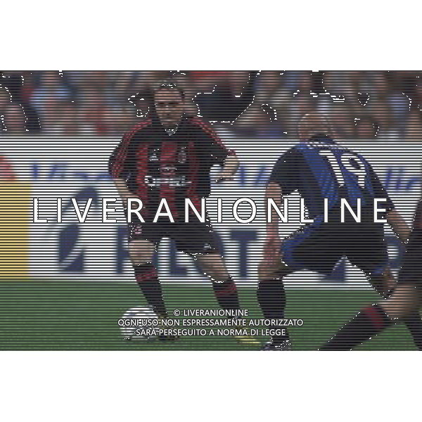 MILANO, 26-05-02 DFP/MARCO LUSSOSO 7 DERBY DEL CUORE NELLA FOTO: GABRIELE CIRILLI AG ALDO LIVERANI S A S 