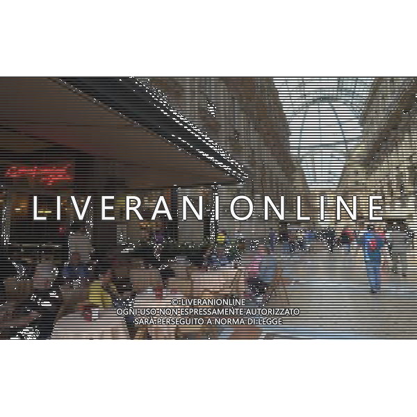 MILANO - GALLERIA VITTORIO EMANUELE\'#8232; PH.ROMANO/ALDO LIVERANI