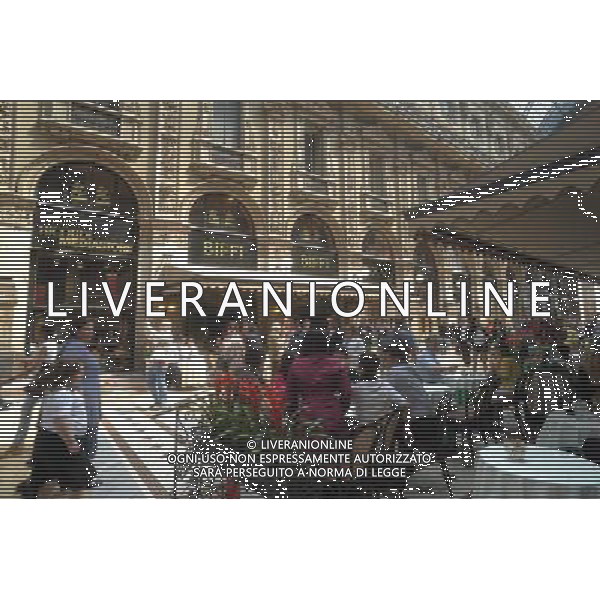 MILANO - GALLERIA VITTORIO EMANUELE\'#8232; PH.ROMANO/ALDO LIVERANI