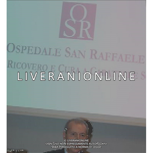 MILANO - 16/5/2012 Osp. San Raffaele Giuseppe Rotelli nuovo proprietario del San Raffaele di Milano incontra il personale del San Raffaele ph.fiochi/AG ALDO LIVERANI SAS
