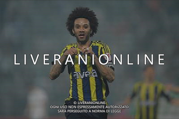 Ziraat Turkish Cup Final Match between Bursaspor and Fenerbahce at 19 mayis Stadium in Ankara on may 16, 2012. Scored: Bursaspor 0 - Fenerbahce 4 Pictured: Christian Baroni of Fenerbahce. PUCHAR TURCJI LIGA TURECKA FINAL SEZON 2011/2012 PILKA NOZNA FOT.SESKIM PHOTO/NEWSPIX.PL TURKEY, GERMANY, AUSTRIA AND UK OUT !!! --- Newspix.pl /AGF ALDO LIVERANI SAS - ITALY ONLY - *** Local Caption *** .