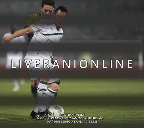 Ziraat Turkish Cup Final Match between Bursaspor and Fenerbahce at 19 mayis Stadium in Ankara on may 16, 2012. Scored: Bursaspor 0 - Fenerbahce 4 Pictured: Gokhan Gonul of Fenerbahce and Pablo Batalla of Bursaspor. PUCHAR TURCJI LIGA TURECKA FINAL SEZON 2011/2012 PILKA NOZNA FOT.SESKIM PHOTO/NEWSPIX.PL TURKEY, GERMANY, AUSTRIA AND UK OUT !!! --- Newspix.pl /AGF ALDO LIVERANI SAS - ITALY ONLY - *** Local Caption *** .