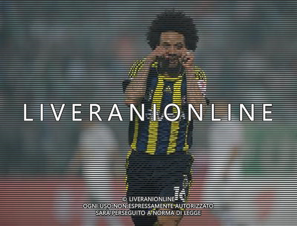 Ziraat Turkish Cup Final Match between Bursaspor and Fenerbahce at 19 mayis Stadium in Ankara on may 16, 2012. Scored: Bursaspor 0 - Fenerbahce 4 Pictured: Christian Baroni of Fenerbahce. PUCHAR TURCJI LIGA TURECKA FINAL SEZON 2011/2012 PILKA NOZNA FOT.SESKIM PHOTO/NEWSPIX.PL TURKEY, GERMANY, AUSTRIA AND UK OUT !!! --- Newspix.pl /AGF ALDO LIVERANI SAS - ITALY ONLY - *** Local Caption *** .