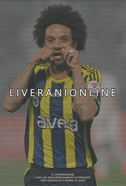 Ziraat Turkish Cup Final Match between Bursaspor and Fenerbahce at 19 mayis Stadium in Ankara on may 16, 2012. Scored: Bursaspor 0 - Fenerbahce 4 Pictured: Christian Baroni of Fenerbahce. PUCHAR TURCJI LIGA TURECKA FINAL SEZON 2011/2012 PILKA NOZNA FOT.SESKIM PHOTO/NEWSPIX.PL TURKEY, GERMANY, AUSTRIA AND UK OUT !!! --- Newspix.pl /AGF ALDO LIVERANI SAS - ITALY ONLY - *** Local Caption *** .