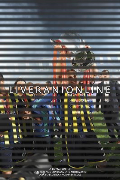 Ziraat Turkish Cup Final Match between Bursaspor and Fenerbahce at 19 mayis Stadium in Ankara on may 16, 2012. Scored: Bursaspor 0 - Fenerbahce 4 Pictured: Reto Ziegler of Fenerbahce. PUCHAR TURCJI LIGA TURECKA FINAL SEZON 2011/2012 PILKA NOZNA FOT.SESKIM PHOTO/NEWSPIX.PL TURKEY, GERMANY, AUSTRIA AND UK OUT !!! --- Newspix.pl /AGF ALDO LIVERANI SAS - ITALY ONLY - *** Local Caption *** .