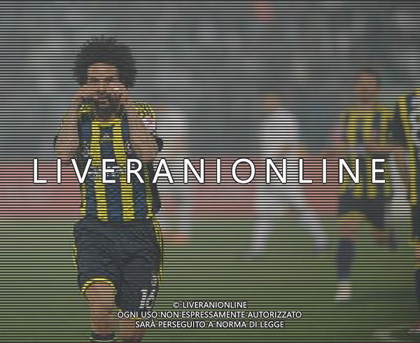 Ziraat Turkish Cup Final Match between Bursaspor and Fenerbahce at 19 mayis Stadium in Ankara on may 16, 2012. Scored: Bursaspor 0 - Fenerbahce 4 Pictured: Christian Baroni of Fenerbahce. PUCHAR TURCJI LIGA TURECKA FINAL SEZON 2011/2012 PILKA NOZNA FOT.SESKIM PHOTO/NEWSPIX.PL TURKEY, GERMANY, AUSTRIA AND UK OUT !!! --- Newspix.pl /AGF ALDO LIVERANI SAS - ITALY ONLY - *** Local Caption *** .