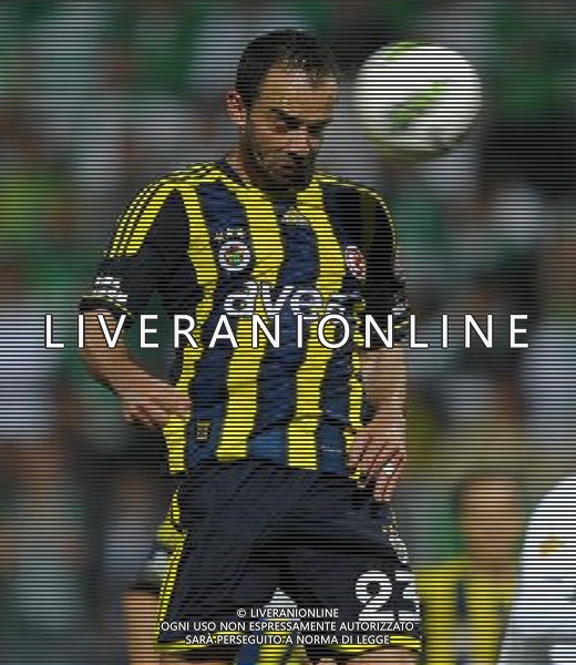 Ziraat Turkish Cup Final Match between Bursaspor and Fenerbahce at 19 mayis Stadium in Ankara on may 16, 2012. Scored: Bursaspor 0 - Fenerbahce 4 Pictured: Semih Senturk of Fenerbahce. PUCHAR TURCJI LIGA TURECKA FINAL SEZON 2011/2012 PILKA NOZNA FOT.SESKIM PHOTO/NEWSPIX.PL TURKEY, GERMANY, AUSTRIA AND UK OUT !!! --- Newspix.pl /AGF ALDO LIVERANI SAS - ITALY ONLY - *** Local Caption *** .