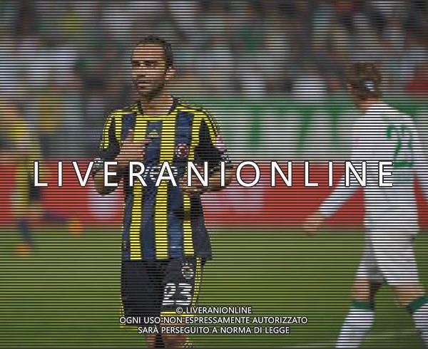 Ziraat Turkish Cup Final Match between Bursaspor and Fenerbahce at 19 mayis Stadium in Ankara on may 16, 2012. Scored: Bursaspor 0 - Fenerbahce 4 Pictured: Semih Senturk of Fenerbahce. PUCHAR TURCJI LIGA TURECKA FINAL SEZON 2011/2012 PILKA NOZNA FOT.SESKIM PHOTO/NEWSPIX.PL TURKEY, GERMANY, AUSTRIA AND UK OUT !!! --- Newspix.pl /AGF ALDO LIVERANI SAS - ITALY ONLY - *** Local Caption *** .