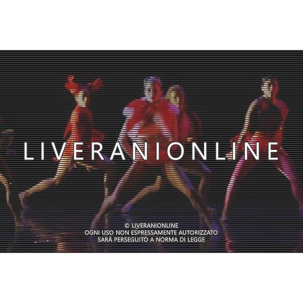 Dancers from Rambert Dance Company perform What Wild Ecstasy during a photocall at Sadler\'s Wells in London. Photo date: Tuesday May 15, 2012. The piece, choreographed by Rambert\'s Mark Baldwin, is one of four works that can be seen performed by the dance company from this evening until May 19 at Sadler\'s Wells. Photo credit: Johnny Green /ALDO LIVERANI SAS-ITALY ONLY - EDITORIAL USE ONLY