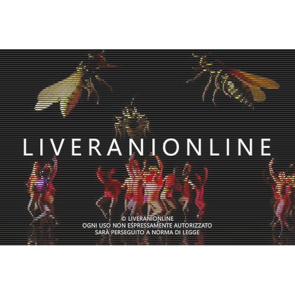 Dancers from Rambert Dance Company perform What Wild Ecstasy during a photocall at Sadler\'s Wells in London. Photo date: Tuesday May 15, 2012. The piece, choreographed by Rambert\'s Mark Baldwin, is one of four works that can be seen performed by the dance company from this evening until May 19 at Sadler\'s Wells. Photo credit: Johnny Green /ALDO LIVERANI SAS-ITALY ONLY - EDITORIAL USE ONLY