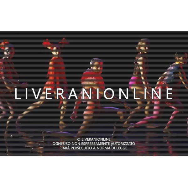 Dancers from Rambert Dance Company perform What Wild Ecstasy during a photocall at Sadler\'s Wells in London. Photo date: Tuesday May 15, 2012. The piece, choreographed by Rambert\'s Mark Baldwin, is one of four works that can be seen performed by the dance company from this evening until May 19 at Sadler\'s Wells. Photo credit: Johnny Green /ALDO LIVERANI SAS-ITALY ONLY - EDITORIAL USE ONLY