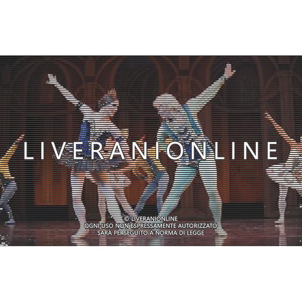 (120515) -- HONG KONG, May 15, 2012 () -- Dancers of Les Ballets Trockadero de Monte Carlo rehearse for a show in Hong Kong, south China, May 15, 2012. Les Ballets Trockadero de Monte Carlo, an American all-male drag ballet corps, gave its first show in Hong Kong on Tuesday. The 14 dancers of the ballet group portray both male and female roles in a humorous style. Their shows will last until May 20 in Hong Kong. (/Zhao Yusi) (llp) /ALDO LIVERANI SAS-ITALY ONLY - EDITORIAL USE ONLY