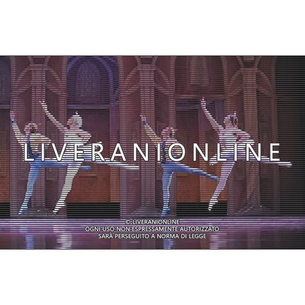 (120515) -- HONG KONG, May 15, 2012 () -- Dancers of Les Ballets Trockadero de Monte Carlo rehearse for a show in Hong Kong, south China, May 15, 2012. Les Ballets Trockadero de Monte Carlo, an American all-male drag ballet corps, gave its first show in Hong Kong on Tuesday. The 14 dancers of the ballet group portray both male and female roles in a humorous style. Their shows will last until May 20 in Hong Kong. (/Zhao Yusi) (llp) /ALDO LIVERANI SAS-ITALY ONLY - EDITORIAL USE ONLY