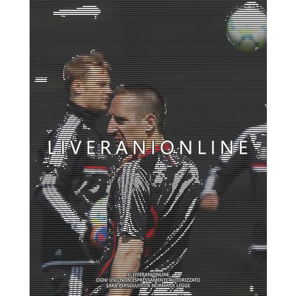 (120518) -- MUNICH, May 18, 2012 () -- Franck RibÂ ©photoshot/Agenzia Aldo Liverani Sas - ITALY ONLY - Allenamento del Bayern Monaco in previsione della finale UEFA Champions League a Monaco di Baviera, Germania 18 maggio 2012. FC Bayern Monaco affrontera\' il Chelsea FC.